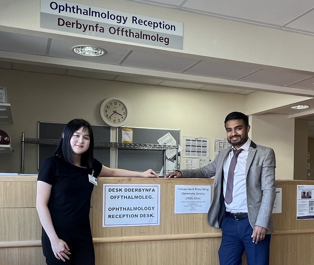 SwanseabayNHS's tweet image. Optometrists are honing their skills and helping to reduce waiting times for patients as part of a new teaching facility in Neath Port Talbot.

Read the full story on our website: sbuhb.nhs.wales/news/swansea-b…