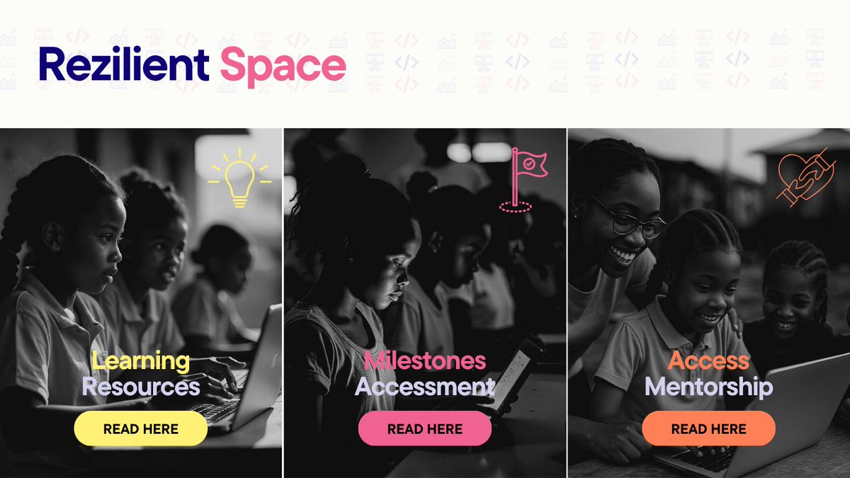 dheyvhyscho's tweet image. Just shared the full recap of our &quot;SHE BUILDS&quot; project pitch by The Rezilient X Initiative! 🚀 Huge thanks to my team: @see__favour, @PatienceUsamg, @DavidOchub93964 A Project focused on addressing  the GCGO: Women Empowerment.

youtu.be/HReKlgRkvj0?si…

#alxafrica 
#Techforgirls