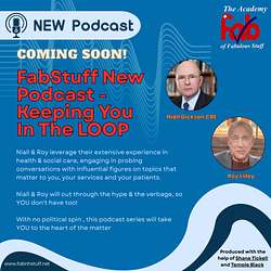 FabNHSStuff's tweet image. Worried you might have missed an episode #FabStuffPodcasts? Fear not you can find all episodes here buzzsprout.com/2489623.
Thanks to @formichealth @ShaneTickell for supporting this venture,ensuring that @RoyLilley @DicksonNiall engaging & thought provoking podcasts are free