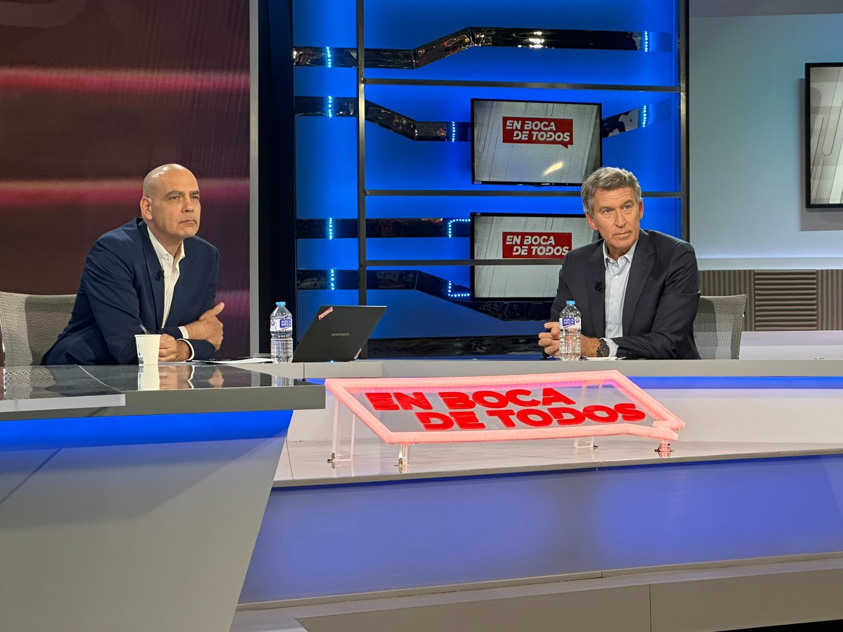 fedeariasp's tweet image. Estoy en plató 🔴 EN DIRECTO @NunezFeijoo YA @EnBocaDe_Todos #enbocadetodos23j @ppopular @Mandarina_TV @cuatro @mediasetcom @MedInfinityES