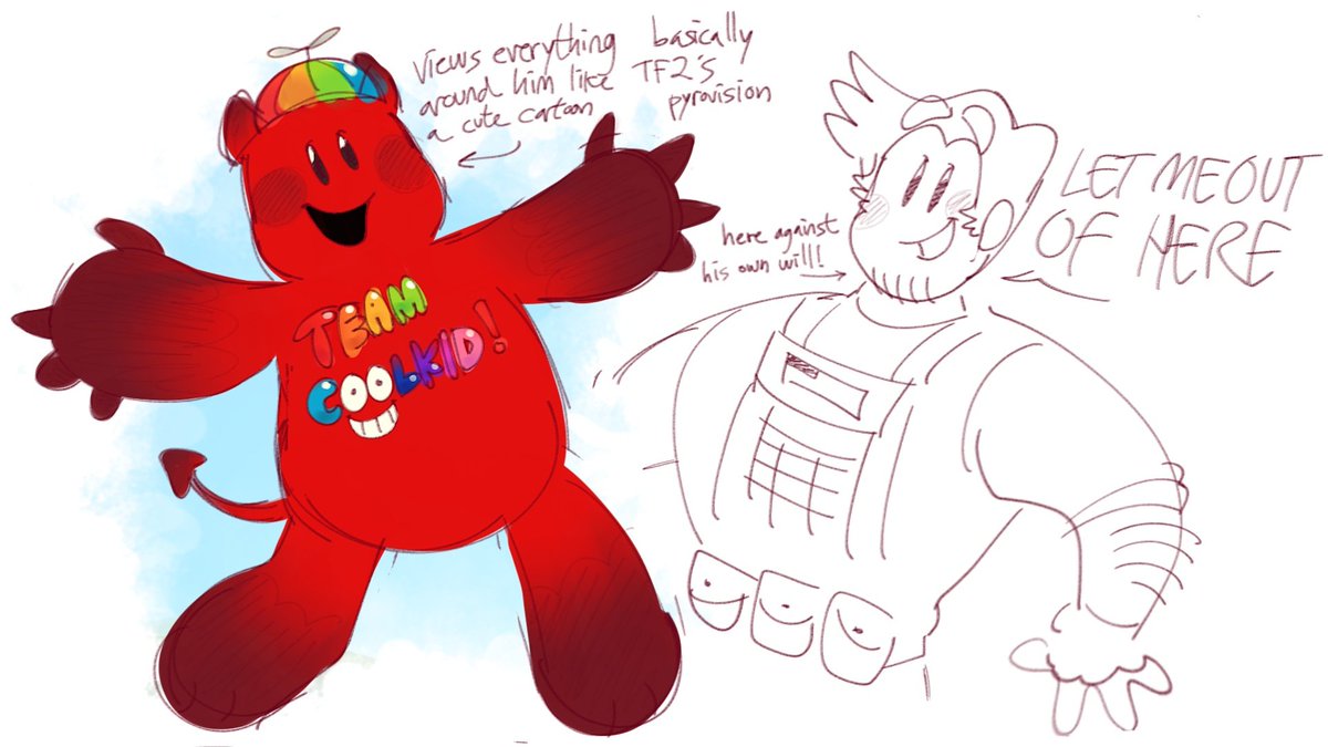 headcanon time. coolkidd has pyrovision. ft guest 1337 against his own will im sorry guest youre gonna have to suffer #forsaken