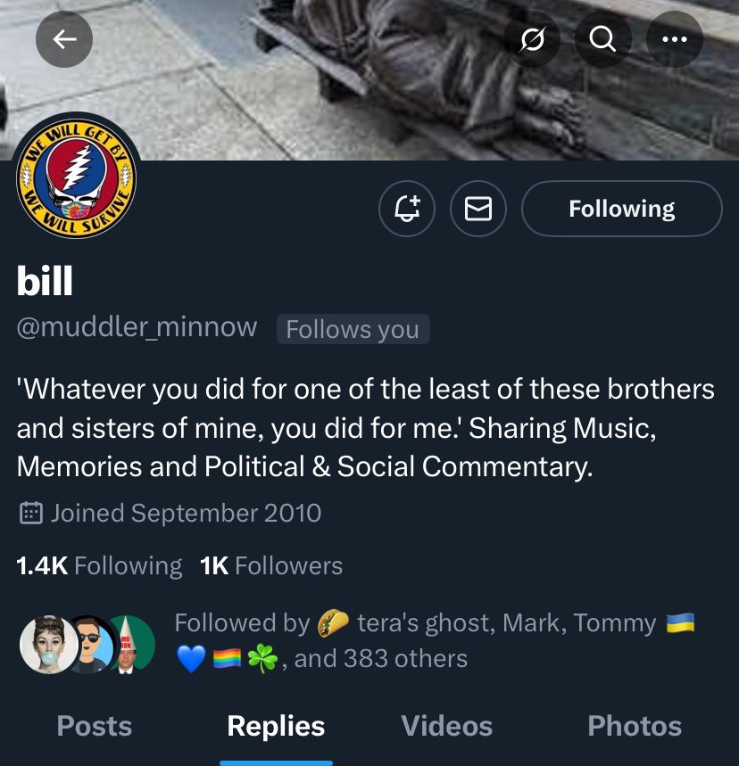 FAM, I would like to recommend another Resister Account. Please check out ⁦<a href="/muddler_minnow/">bill</a>⁩. Thanks .
🙏🏾🇺🇸🌊💯