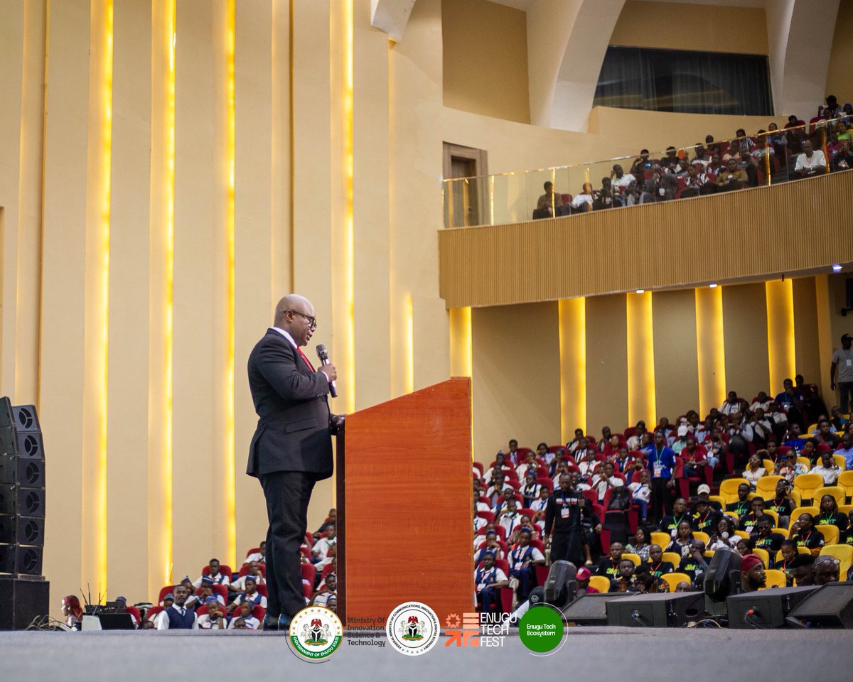 Enugu_techfest's tweet image. Today we celebrate an icon.
A man of excellence and innovation.
The pillar behind the Enugu Tech Festival.
Happy birthday, Hon. Prince Lawrence Ezeh.
Sir, your steady belief in people and big ideas has turned countless “what-ifs” into real progress for Enugu State’s tech…