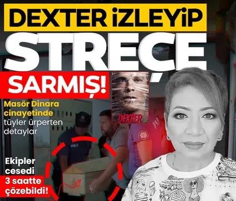 Cenneteeee's tweet photo. Dinara Alya Urkasimova cinayetinde tüyler ürperten detaylar

Dexter dizisini izleyip 3 saatte streç filme sarmış!

https://t.co/hBNVQy6Ar6

#çanakkale #masöz #cinayet #sosyetemasözü #özbek #metinkapusuz #DinaraAlyaUrkasimova #vahşet https://t.co/WCOJkMwoVN