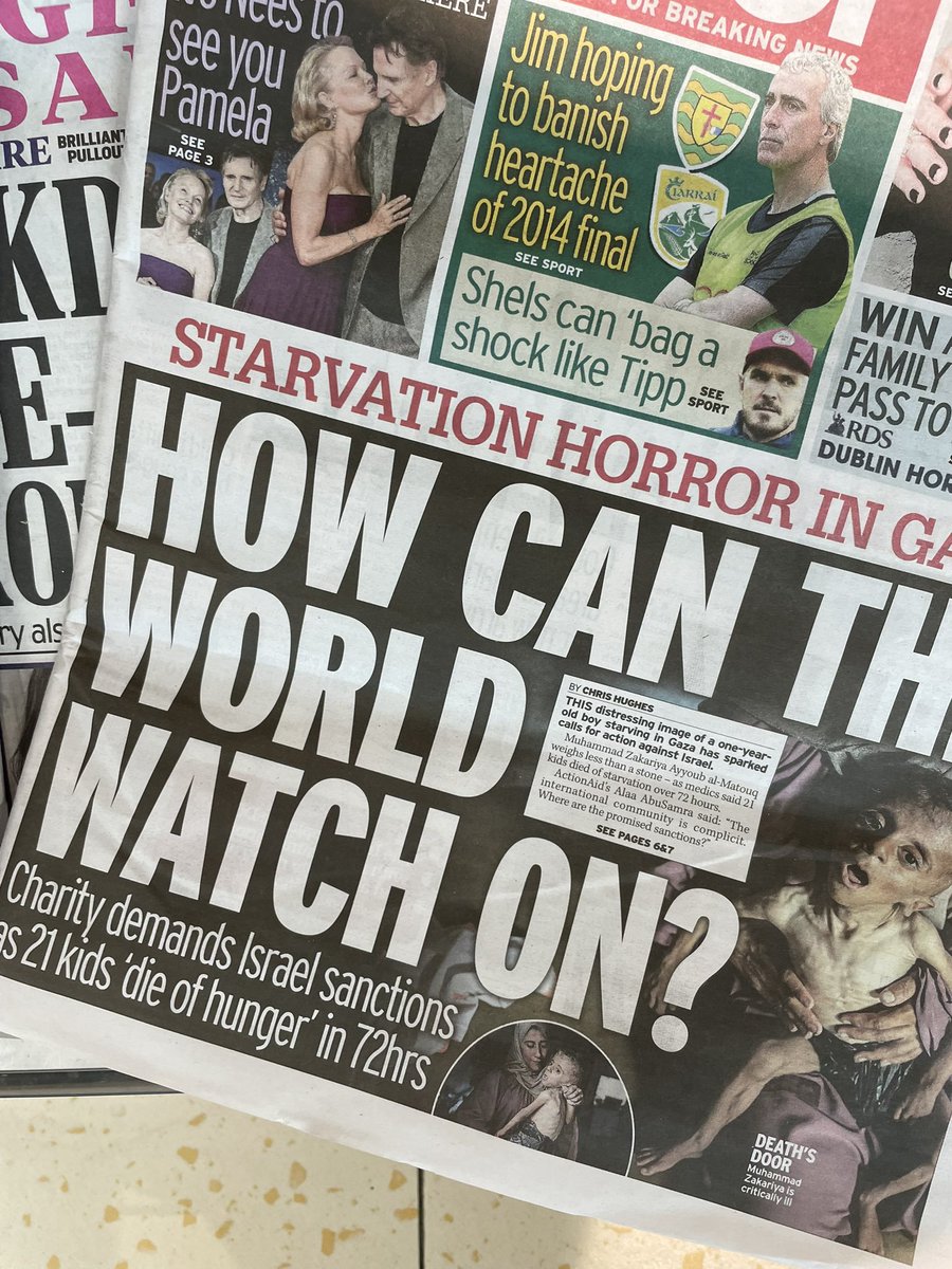 kevidoyle's tweet image. Even the Daily Mirror is saying it. 

#StopIsraeliGenocide