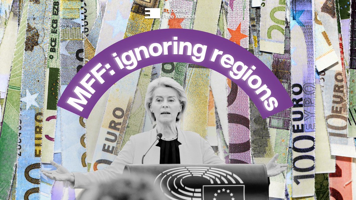 The new MFF draft is a wake-up call ⚠️

It deepens the division between the Commission and the people. Centralisation, masked as "simplification", is leaving regions, farmers, workers,  entire communities, behind!

Who benefits? Only Von der Leyen's centralising Commission ❔❔