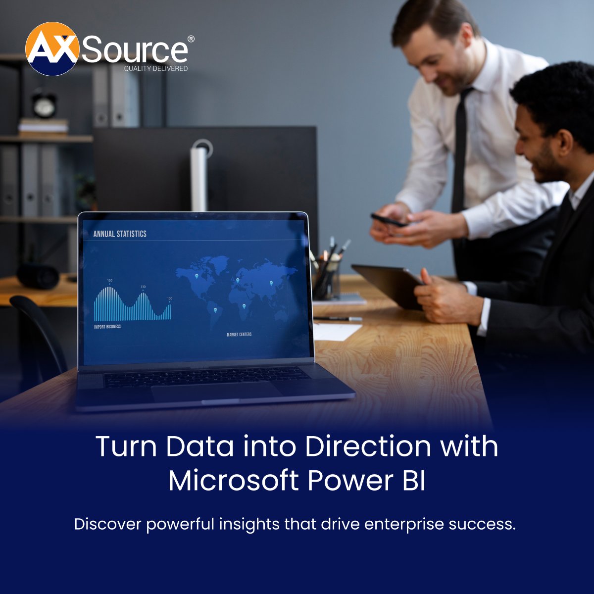 axsource's tweet image. 📊 Uncover powerful insights with Microsoft Power BI — from real-time analytics to interactive dashboards, turn your data into smarter decisions.

Partner with AXSource to make it happen.
#PowerBI #DataAnalytics #BusinessIntelligence #AXSource #BItools #MicrosoftPartner