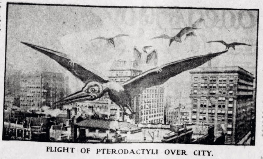oddoldnews's tweet image. Democrat and Chronicle, Rochester, New York · Sunday, April 01, 1906