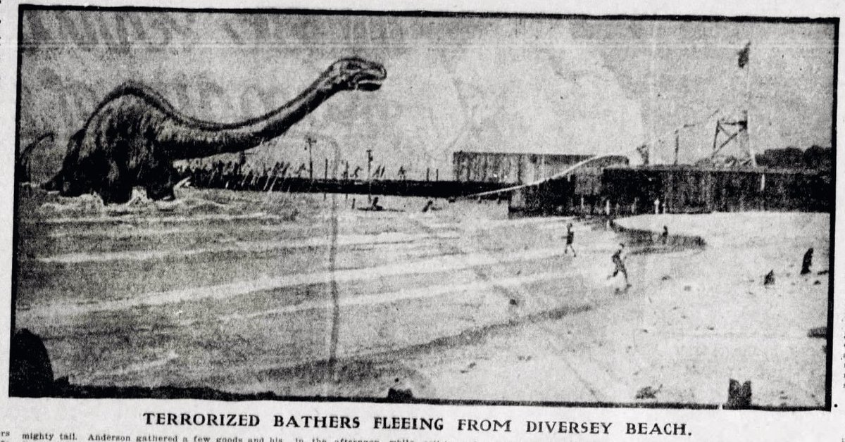 oddoldnews's tweet image. Democrat and Chronicle, Rochester, New York · Sunday, April 01, 1906