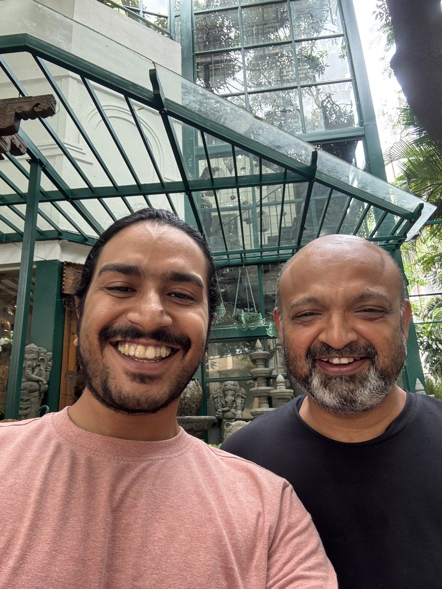 had my <a href="/peakbengaluru/">Peak Bengaluru</a> moment 
bumped into <a href="/sajithpai/">Sajith Pai</a> this afternoon