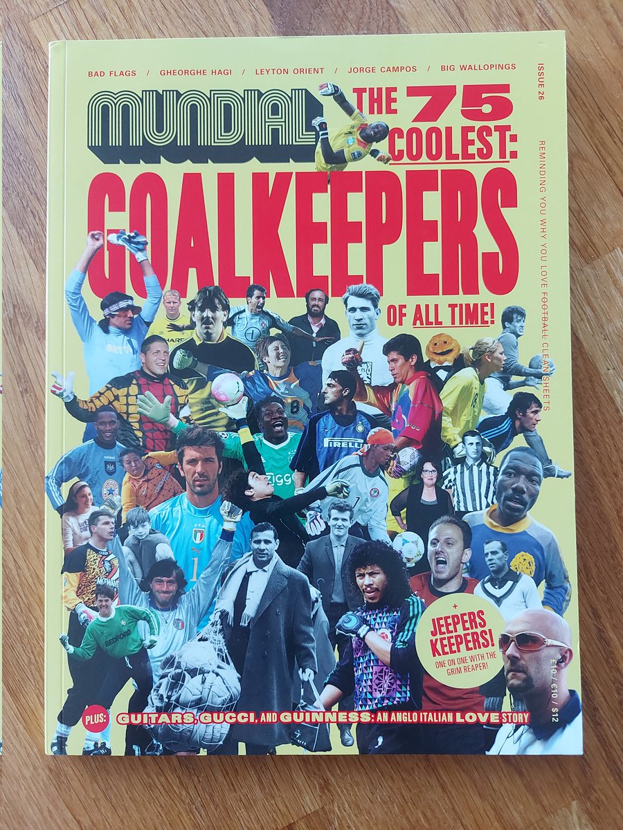 jack_buzzard's tweet image. Mundial mag back Issues for sale ๐ ๐
Issue 26 Goalkeepers cover
Issue 27 Cult Issue cover
Issue 28 Three R's cover
Issue 29 Gullit cover
ยฃ15 each including postage, happy to do a deal for bundle.