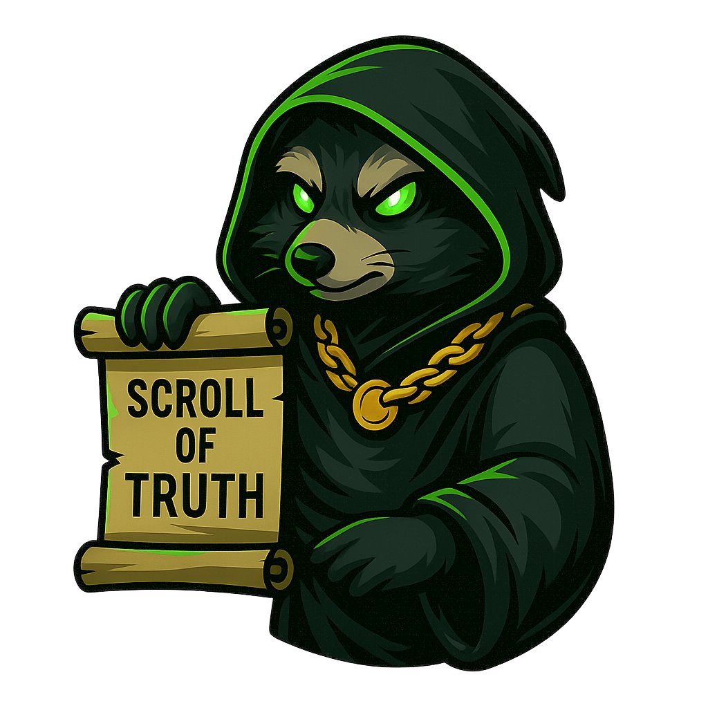 BinzukiToken's tweet photo. Some of you scrolled past Scroll I.
Some of you weren’t meant to see it.
But if you did…
You’ve already been marked. 👁️
🦝 Drop a raccoon if you saw it.
🗑️ Drop trash if you missed it.
Either way, Scroll II is coming.
And only the early ones survive.
#Binzuki #ScrollDrop #CryptoLore #MemeSeason #memecoin $BINZU $BNB #BSCGems