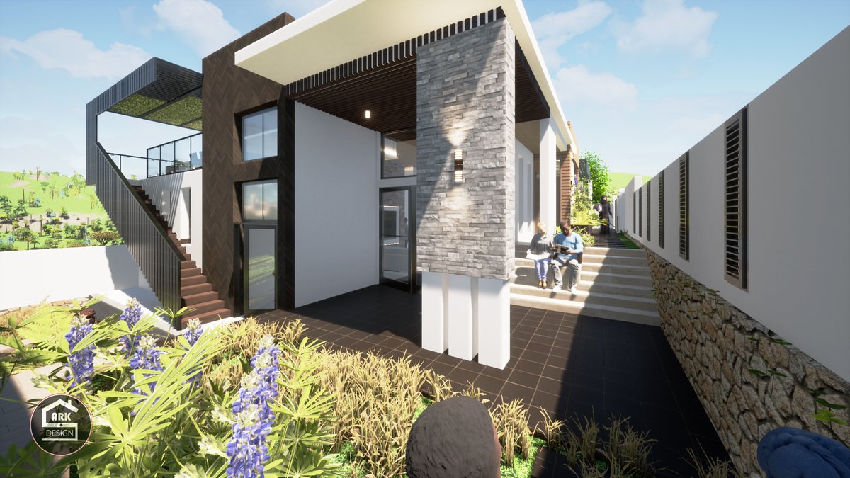 ArkdesignSocial's tweet photo. "Maison Sol", this name originates from the French "Maison" to mean house and "Sol" to mean "ground" but also is a shortening of the owner's name. The Ground house is a home whose design is related to the ground in two ways. https://t.co/bJPg6BOlOM
