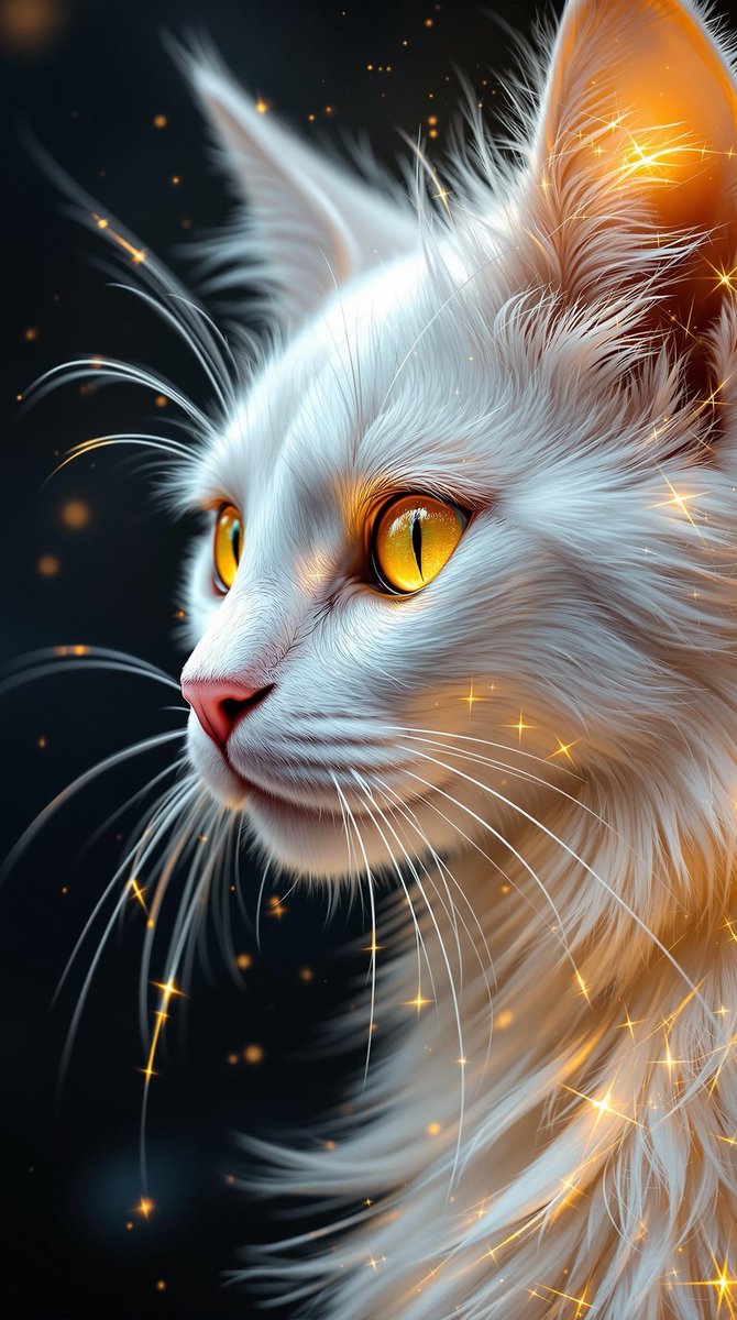Kurokojin's tweet image. 🌟 Shukar’s Fierce Heart: The Awen’s Light 🌟
Posted by Weaver, Sister Rukmini Thavarajah
Greetings, wanderers of Innatraea! Across the lands where fates intertwine, Shukar, a tiny white Awen, shines with unwavering devotion. Her silent tongue, radiant with glowing motes, guards…