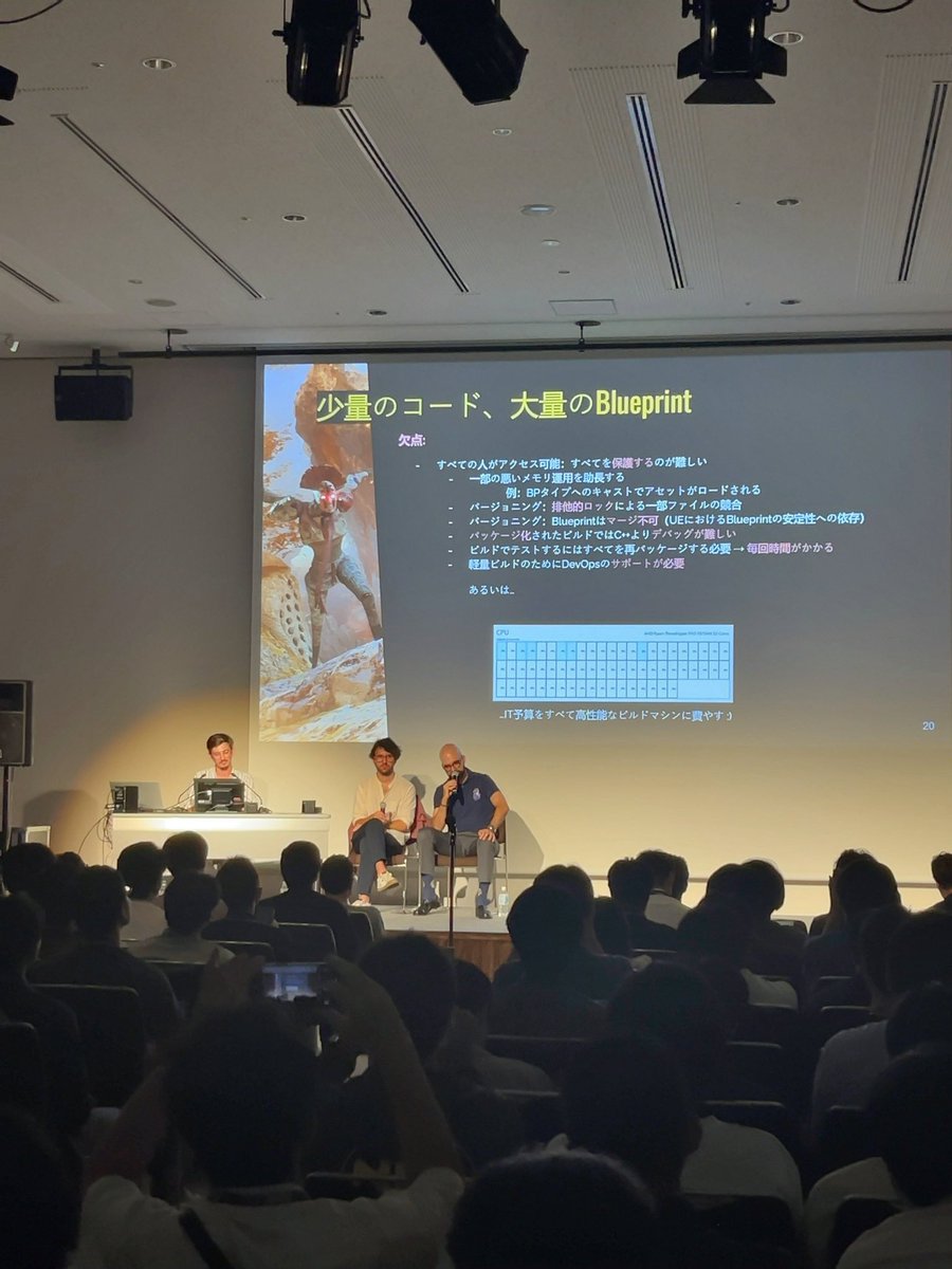 AxRiff's tweet image. Un grand merci à Guillaume, Tom et François de @SandfallGames pour cette joint venture avec @UnrealEngineJP au #CEDEC2025 ! Bon courage pour la suite et hâte de vous voir rafler le GOTY amplement mérité !