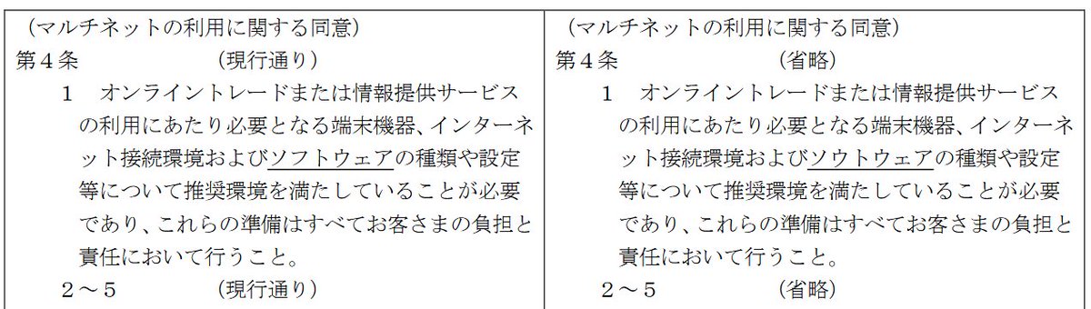 某社の約款改定の新旧対照表みてたら元のが間違ってんの恥ずかしいぞ
というか法務チェックしろや