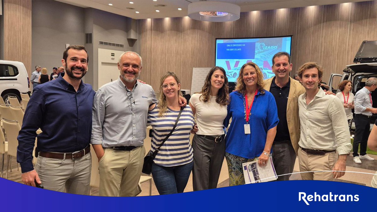 Rehatrans's tweet image. En Rehatrans creemos que la movilidad accesible se construye con soluciones reales y colaboración.

Participamos en el Desafío LCV Stellantis 2025, compartiendo nuestra visión PMR y adaptando toda su gama comercial. 

¡Gracias @Stellantis ! 🚐💡