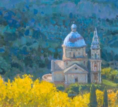 HWarlow's tweet image. Catto Gallery artist
Nicholas Verrall
He used to work in picture conservation and restoration, then he became a full time artist in 1970
Sunlit scenes are his forte mostly set in France