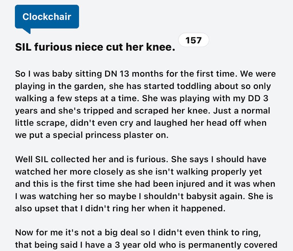 MumsnetTowers's tweet image. &apos;Was I really unreasonable? I am gutted that she thinks I wasnt supervising properly.&apos;

Read the thread: mumsnet.com/talk/am_i_bein…