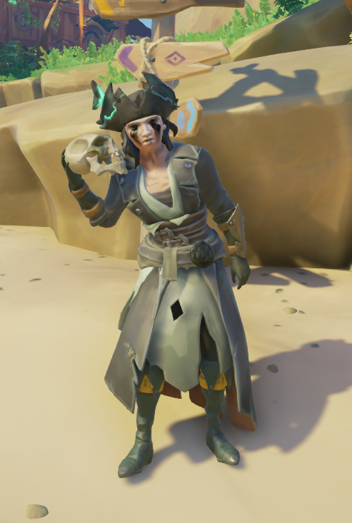 Theme : Magical   
"voodoo sorcerer"

#StyleOfThieves #SeaOfThieves
<a href="/SeaOfThieves/">Sea of Thieves</a>