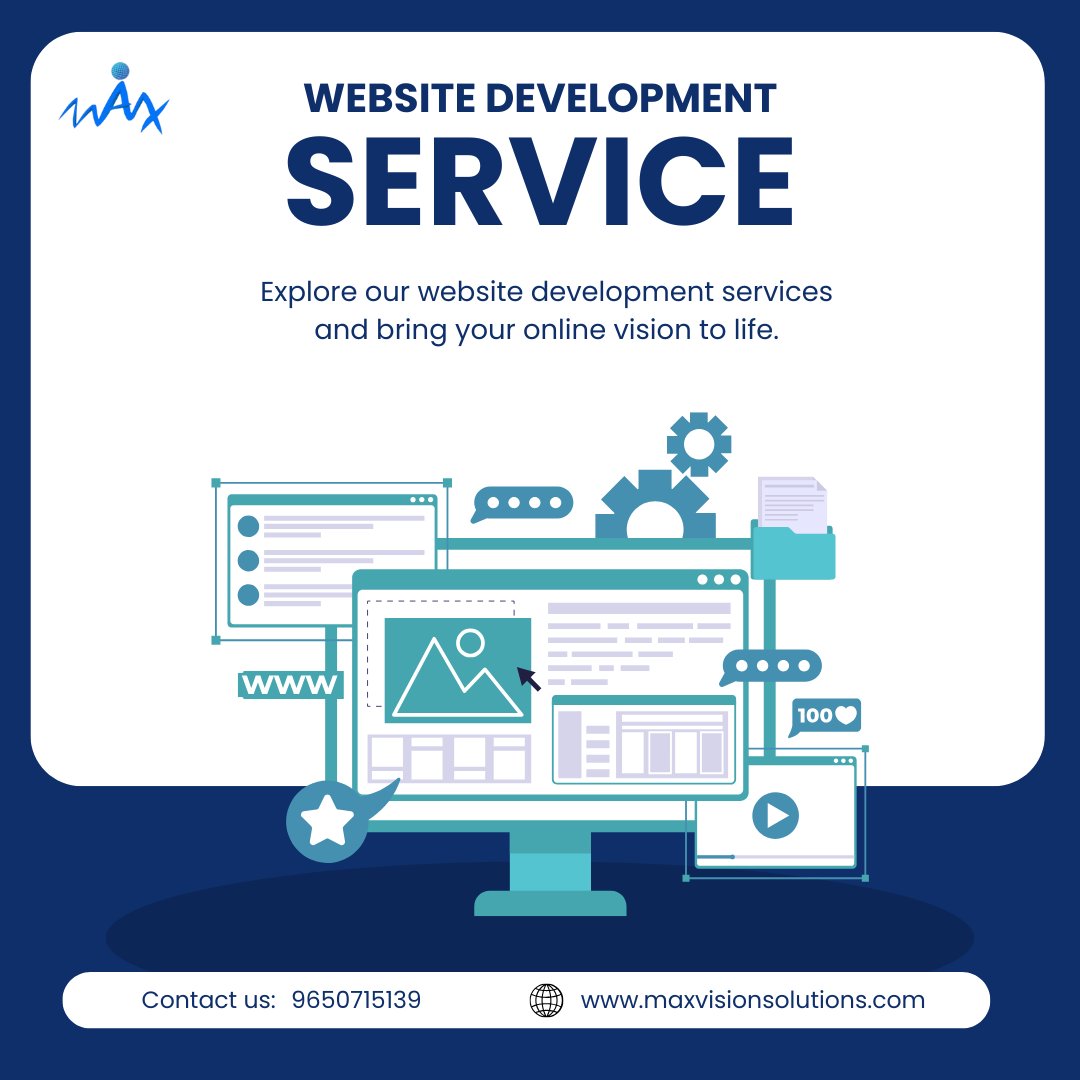 MVisionSolution's tweet image. Build your online identity with a powerful website that works for you!                                        #WebsiteDevelopment #OnlinePresence #WebSolutions #WebDev #CustomWebsite #ProfessionalDesign  #WebsiteForBusiness #SmallBusinessSupport #WebExperts