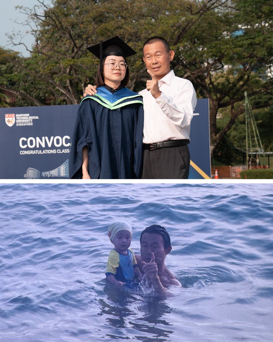 NTUsg's tweet image. From fearing the sea to shaping sustainability: As a champion for environmental change, it is hard to believe that @NTU_ASE graduate Lynn Ong was once terrified of the ocean. Coaxed by the steady hand of her swimming coach dad, however, she finally took the plunge.
Thence began…