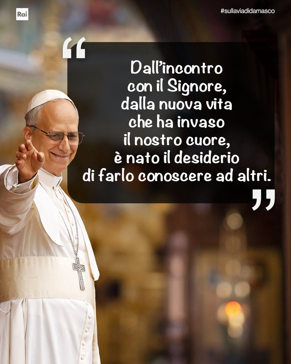 Sulla Via di Damasco (@sviadidamasco) on Twitter photo 🙏 Rinascere non significa dimenticare il passato, ma trasformarlo in una nuova possibilità. Ogni incontro può seminare una nuova vita. #PapaLeoneXIV
<a href="/evacrosetta/">Evacrosetta</a> presenta #sullaviadidamasco domenica 10 agosto ore 8.30 su #Rai3 #RaiPlay
<a href="/vitosidoti/">Vito Sidoti</a> <a href="/gscarafile/">Giovanni Scarafile</a> <a href="/Tornielli/">Andrea Tornielli</a> 🙏 Rinascere non significa dimenticare il passato, ma trasformarlo in una nuova possibilità. Ogni incontro può seminare una nuova vita. #PapaLeoneXIV
<a href="/evacrosetta/">Evacrosetta</a> presenta #sullaviadidamasco domenica 10 agosto ore 8.30 su #Rai3 #RaiPlay
<a href="/vitosidoti/">Vito Sidoti</a> <a href="/gscarafile/">Giovanni Scarafile</a> <a href="/Tornielli/">Andrea Tornielli</a>