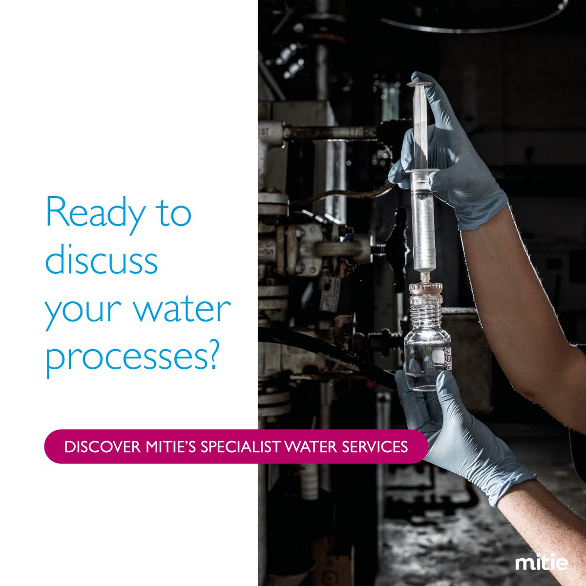 mitie's tweet image. Did you know Mitie are a managed water services provider?
We provide you with visibility of upstream and downstream improvements that will deliver a significant impact to your estate.
Discover more > hubs.ly/Q03mVRR90
#HighPerformingPlaces | #WaterServices