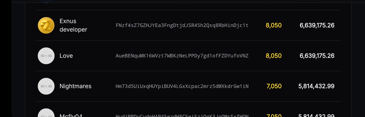 exnusprotocol's tweet image. Clear breakdown: We provide a detailed breakdown of how your $points translate into #airdrop allocation. You&apos;ll know exactly how much you&apos;re getting and why below😏😏👇👇👇
#cryptocommunityairdrop #exnusprotocol