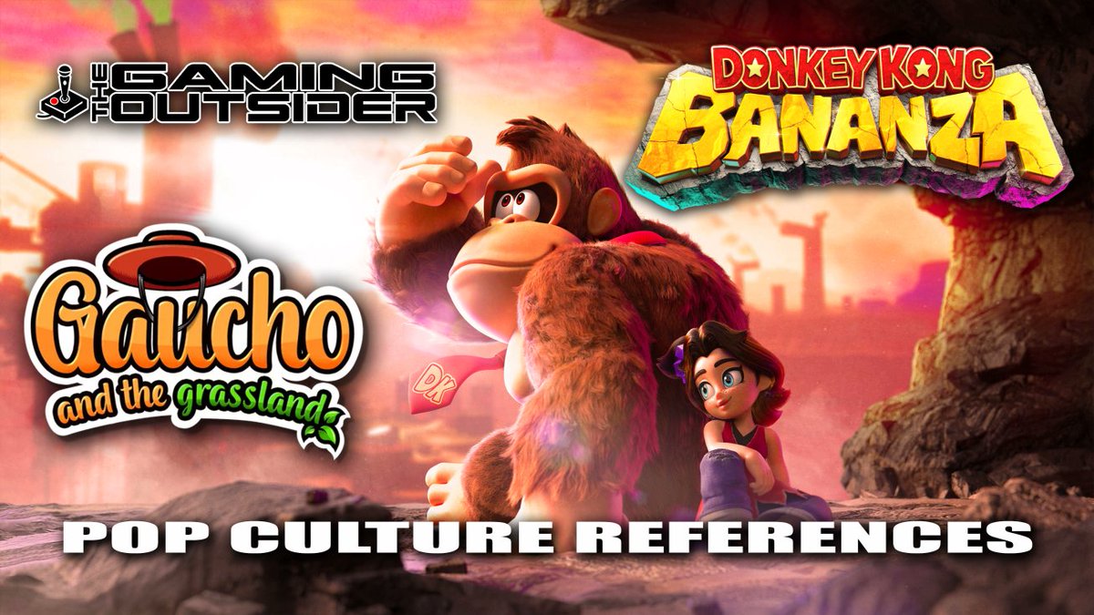 TheGOcast's tweet image. How do you want to start your Wednesday? With the newest episode of The Gaming Outsider Podcast, of course!
Pop Culture References in video games, DK Bananza, Gaucho and the Grassland, and Forgotten 23 were played and discussed. Enjoy!!
thegamingoutsider.com/2025/07/22/don…