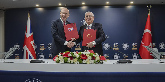 SANAEnOfficial's tweet image. Turkey, UK sign memorandum on Eurofighter Typhoon Jets
sana.sy/en/?p=365637