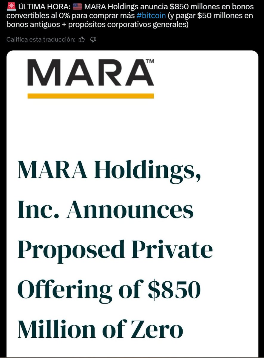 Buenos dias gente.

$MARA esta barato.