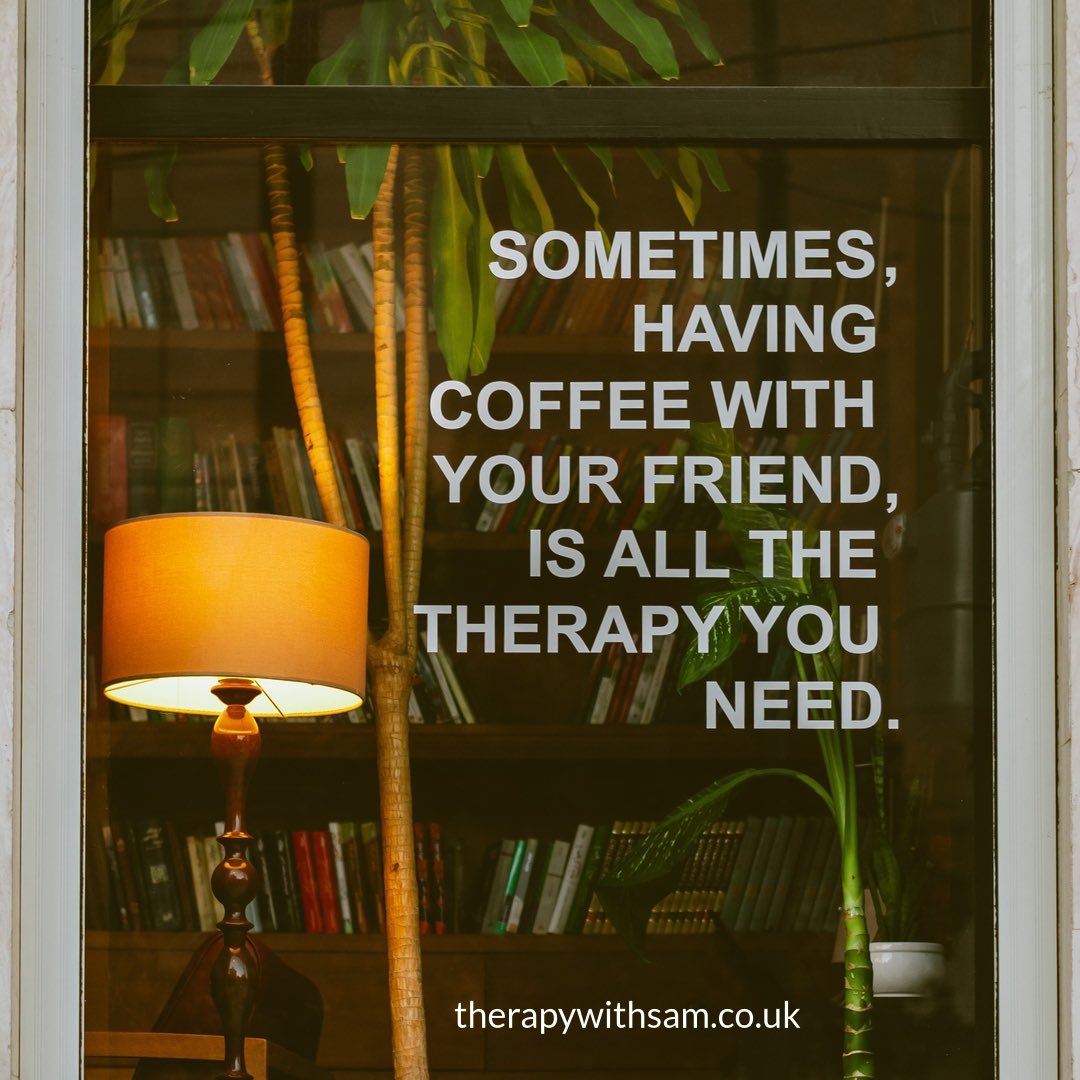 This is a really interesting reflection. Often this is true, but not always. It got me thinking about some of the differences between talking to a friend and speaking to a therapist. ⬇️

#TherapistsConnect