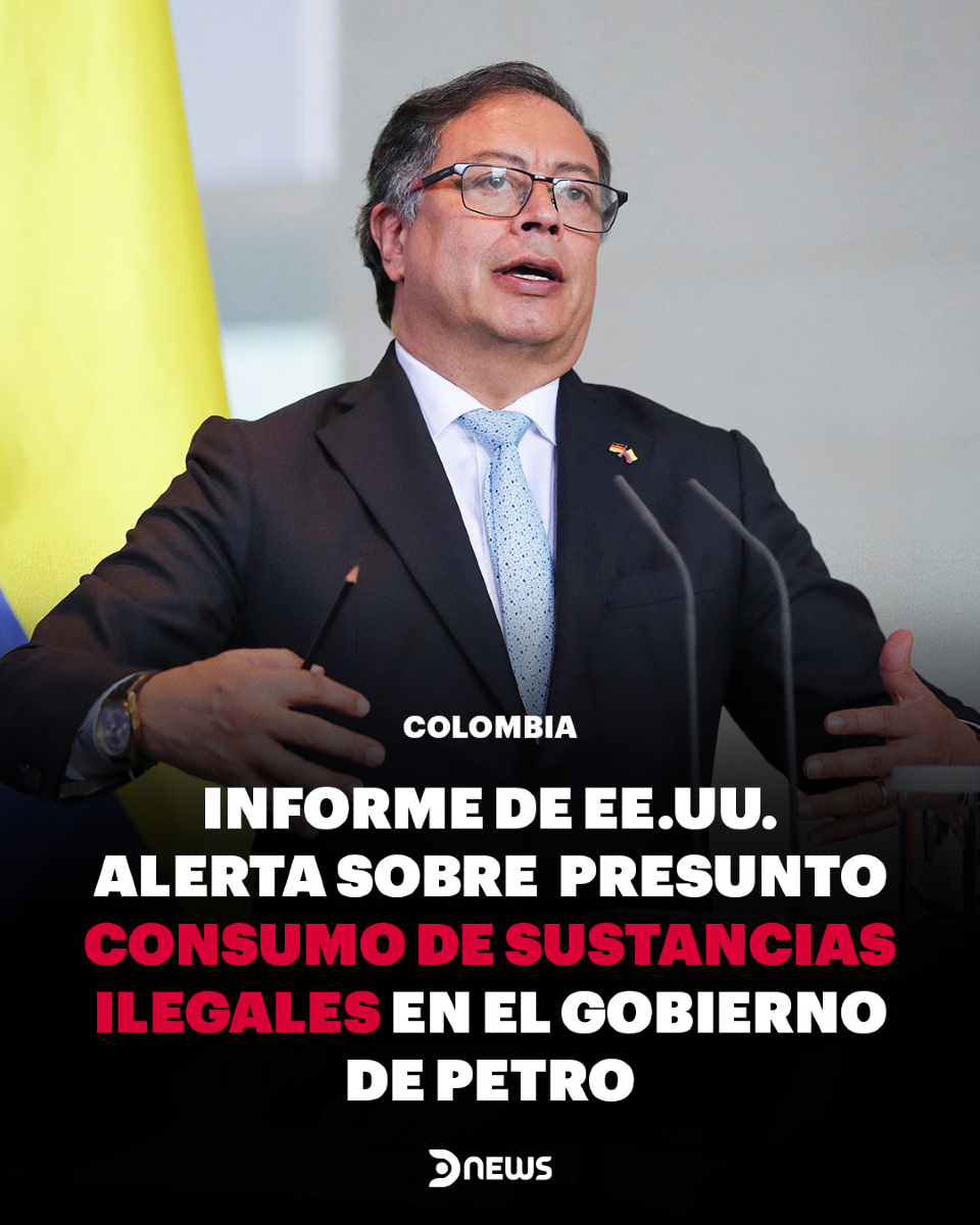 DNewsOK's tweet image. 🇨🇴🇺🇸 Un informe de Estados Unidos advierte sobre un presunto consumo de sustancias ilícitas en el Gobierno de Petro
🔎 Un reporte del Comité de Asignaciones de la Cámara de Representantes de Estados Unidos expresó “serias preocupaciones” por la situación dentro del gobierno…