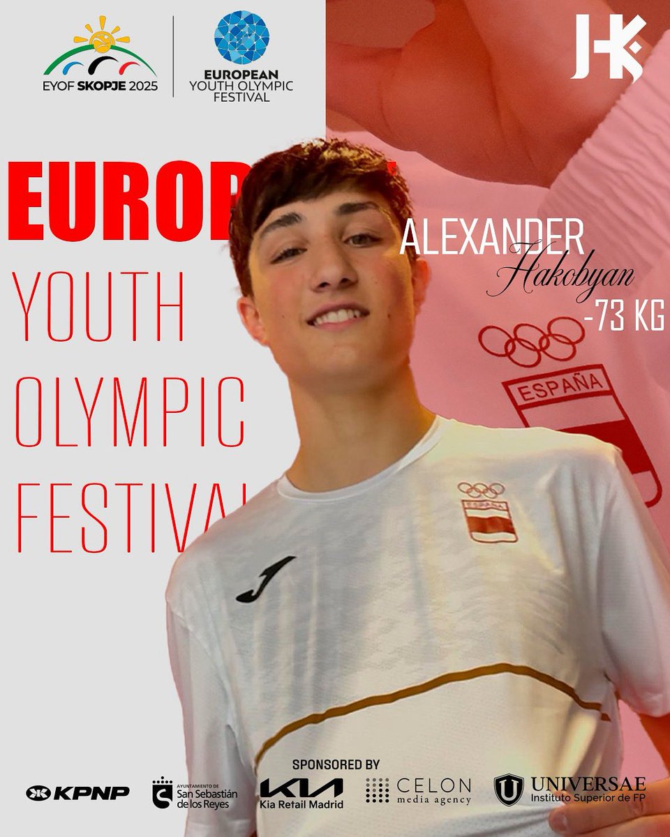 TKD Hankuk (@hankuktkd) on Twitter photo HOY comienza el TAEKWONDO en Skopje 🇲🇰, donde nuestro atleta Alexander Hakobyan buscará una medalla para nuestra delegación <a href="/COE_es/">Comité Olímpico Español</a>
Mucho ánimo Hako toda la familia HANKUK está contigo💪🏻💪🏻❤️
#hankukstyle #wherelegendsaremade #tkd #skopje2025 HOY comienza el TAEKWONDO en Skopje 🇲🇰, donde nuestro atleta Alexander Hakobyan buscará una medalla para nuestra delegación <a href="/COE_es/">Comité Olímpico Español</a>
Mucho ánimo Hako toda la familia HANKUK está contigo💪🏻💪🏻❤️
#hankukstyle #wherelegendsaremade #tkd #skopje2025