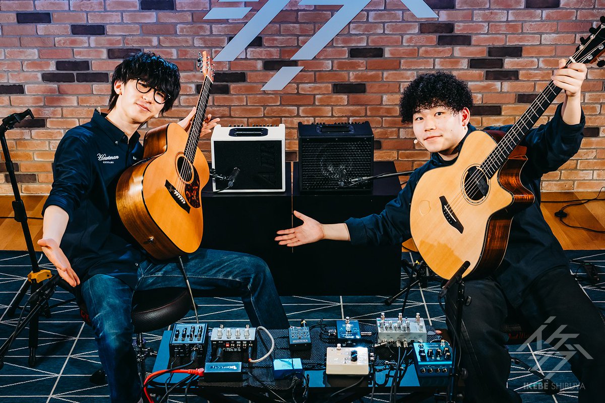 ikebegakki's tweet image. /
🎸ご視聴ありがとうございました!
\
🎥#IKEBE_LIVE_SHOPPING
🛒#フィンガースタイル にオススメな #サウンドシステム<エレアコ×プリアンプ×エフェクター×アンプ>お教えします♪
🌐youtube.com/live/MlFyHZlPD…