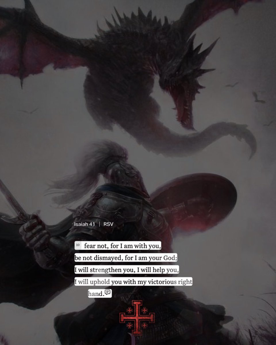 TheIronWarden's tweet image. Do not be afraid in this war between good and evil.
For the Lord our God is with us—
not for a moment, but until the very end.
Stand strong.
Be unshakable.
Let your hands not grow weak,
for He is your strength, your shield and your victory.
And in the end,
we win—
because…