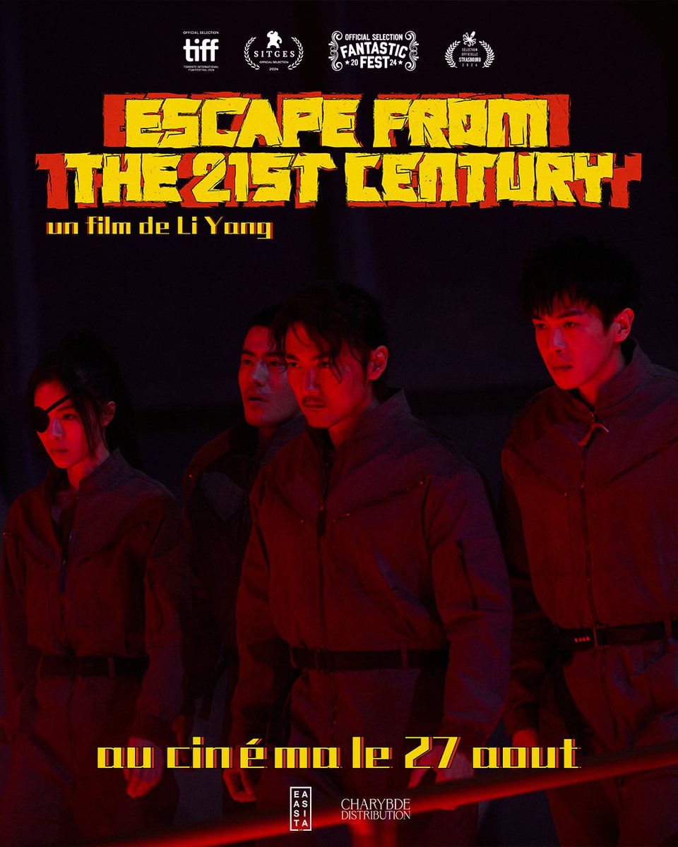 Le cocktail inédit qui permet à Escape from the 21st century d'être le film le plus créatif de l'année ! 🕰

Rendez-vous le 27 août pour le découvrir en salle !