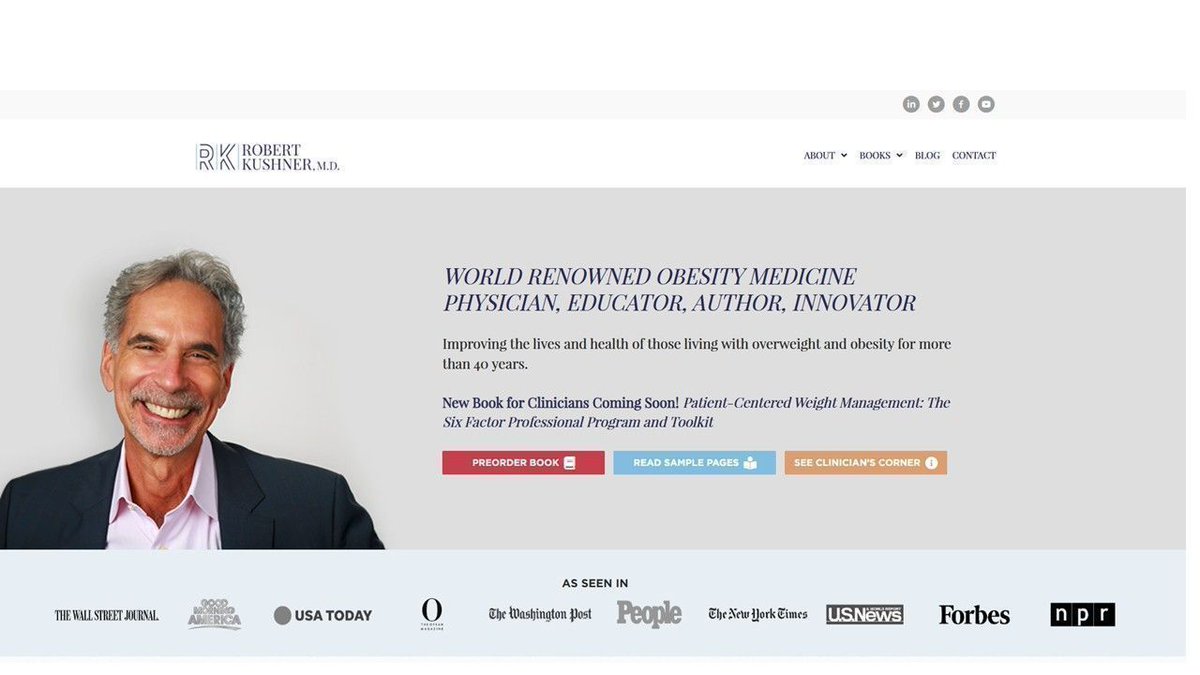 Dr Robert Kushner (@drrobertkushner) on Twitter photo Excited to share website relaunch with new features, navigation and focus on individuals seeking #obesitycare & their providers. Check out #CliniciansCorner with new resources. #weightmanagement #PCWMToolkit @conscienhealth @obesityaction <a href="/NMEndocrinology/">NM Endocrinology</a> bit.ly/3HRIeh5 Excited to share website relaunch with new features, navigation and focus on individuals seeking #obesitycare & their providers. Check out #CliniciansCorner with new resources. #weightmanagement #PCWMToolkit @conscienhealth @obesityaction <a href="/NMEndocrinology/">NM Endocrinology</a> bit.ly/3HRIeh5