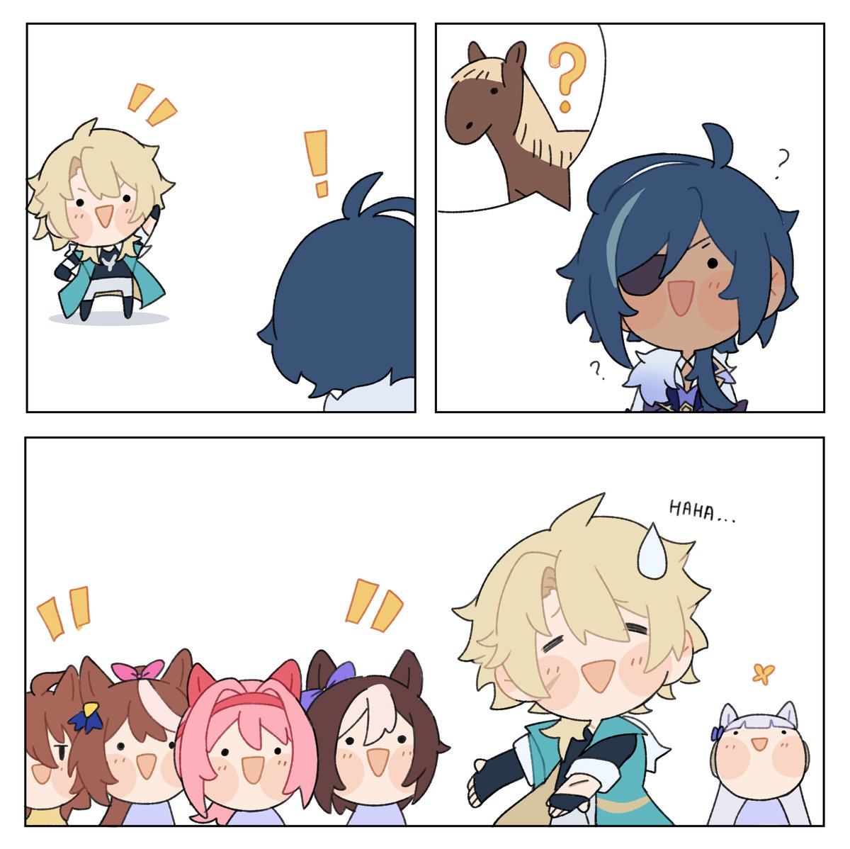 Did someone say horses
#Varka #umamusume