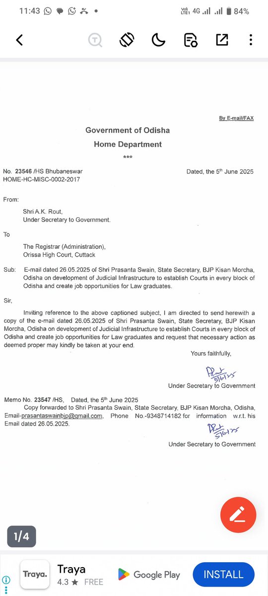 Prasant Swain(LULU)ЁЯЗоЁЯЗ│ (BJP) (@prasantswainbjp) on Twitter photo We deeply appreciate Honourable <a href="/CMO_Odisha/">CMO Odisha</a> <a href="/MohanMOdisha/">Mohan Charan Majhi</a> <a href="/PrithivirajBJP/">Prithiviraj Harichandan</a> 's efforts and look forward to further collaborations to enhance the welfare of OdishaтАЩs people. We deeply appreciate Honourable <a href="/CMO_Odisha/">CMO Odisha</a> <a href="/MohanMOdisha/">Mohan Charan Majhi</a> <a href="/PrithivirajBJP/">Prithiviraj Harichandan</a> 's efforts and look forward to further collaborations to enhance the welfare of OdishaтАЩs people.