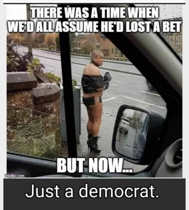 SYGAlert's tweet image. and probably given a government job under oatmeal brain biden.....😂