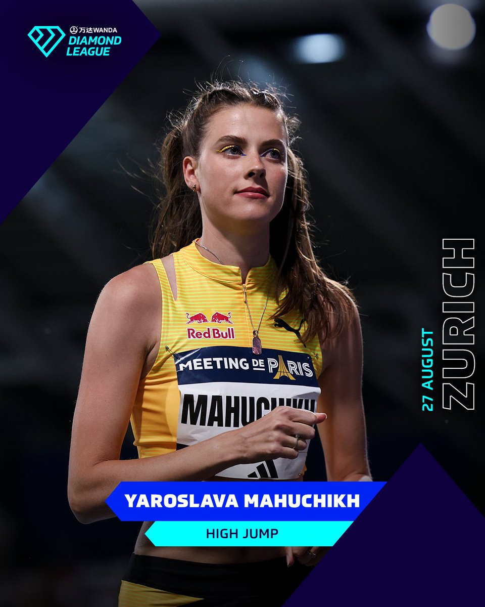 Ready for the FINAL 🙌

Yaroslava Mahuchikh 🇺🇦 and Mondo Duplantis 🇸🇪 are the first international stars to confirm their attendance at this year’s #DiamondLeague 💎 Final in Zurich 🇨🇭 on August 27-28.

The pole vault and high jump world record holders will both be looking to