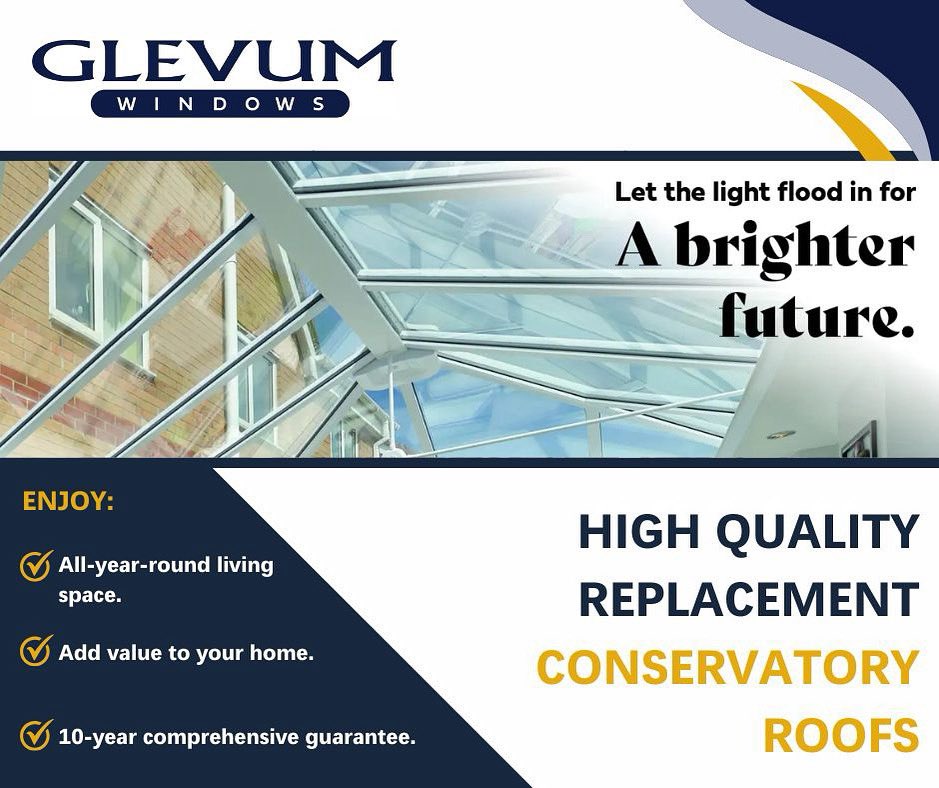 glevumwindows's tweet photo. Transform your #conservatory into a stunning, year-round oasis with #Glevumโs #Ultraframe replacement roofs!
Choose glass for light, hybrid panels, or tiled for traditionโall thermally efficient and value-adding ๐ก
Free home visit: 0800 332255 or https://t.co/1e9ZSp4NPB https://t.co/8R7nELAbeW