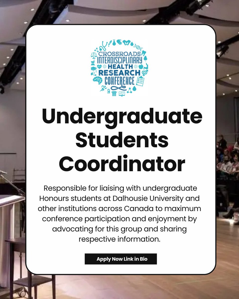 We are currently recruiting COMMITTEE MEMBERS for multiple positions… 👥

Join a wonderful, passionate team of students dedicated to making a difference in the field of health! 🩺🌎

#dalcrossroads 🩵

(PART 2)