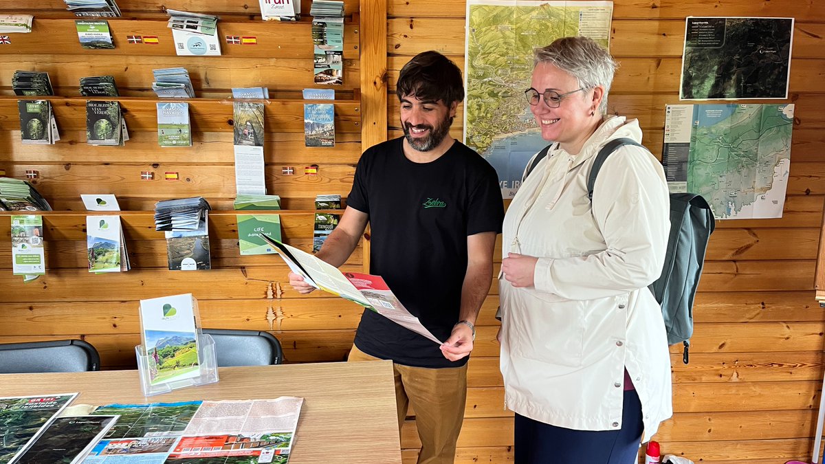 🌄 Lapurriturri, un Punto de Información en un entorno natural sin igual y al alcance de todas las personas.

🤩 Abrió sus puertas al público el 1 de junio, y se reafirma un año más como uno de los atractivos verdes de Irun.

🔗 Toda la información, aquí: irun.org/es/noticias/ac…
