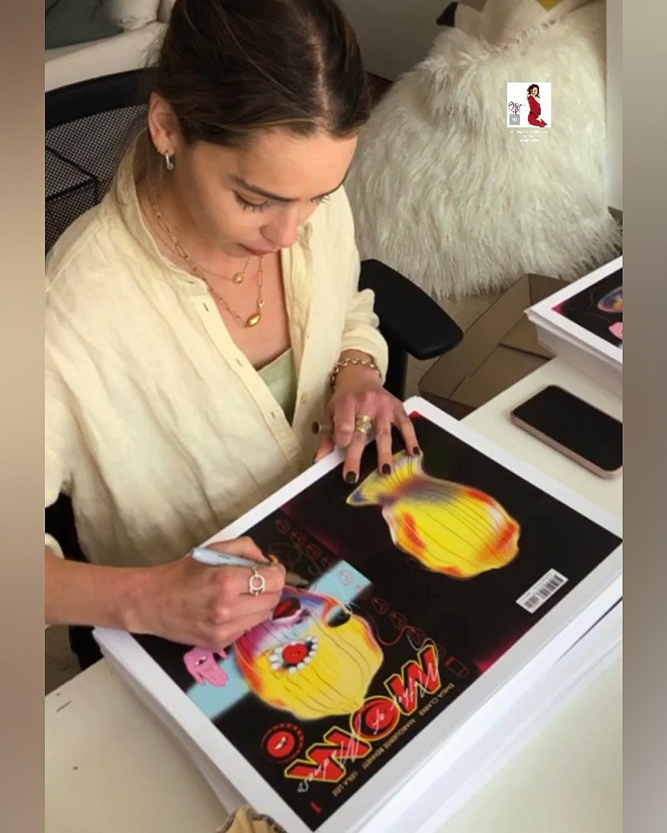 M💃A❤️Y💪A 
#MotherofMadness &amp; of Dragons 
#EmiliaClarke signing for MOM at Forbidden Planet, July 23th 2021