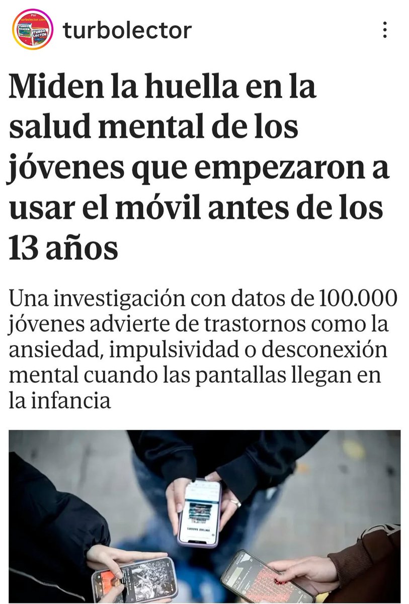 Una investigación revela trastornos de ansiedad, impulsividad y desconexión  mental en el uso precoz de pantallas.