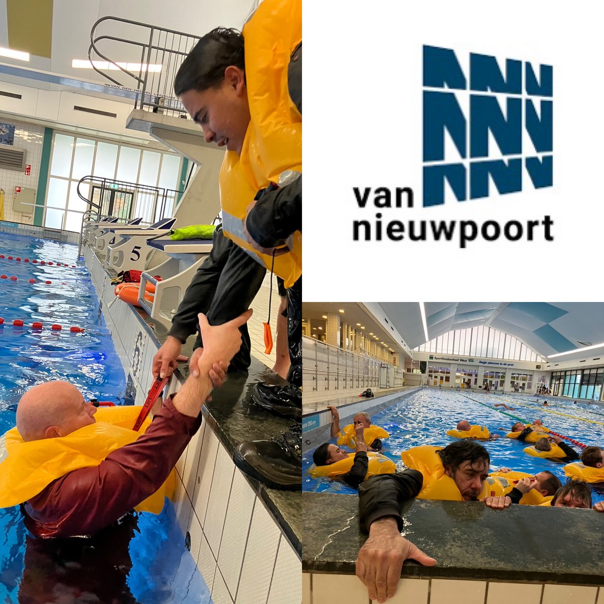 reddingnl's tweet photo. In 2026 gaat Resqprotec het personeel van de Van Nieuwpoort Groep trainen. De van Nieuwpoort Groep is een toonaangevende keten van bedrijven in bouwgrondstoffen en gebiedsontwikkeling. Hun werk speelt zich vaak af langs en op het water, waar veiligheid cruciaal is. https://t.co/KFWZQv7JLB