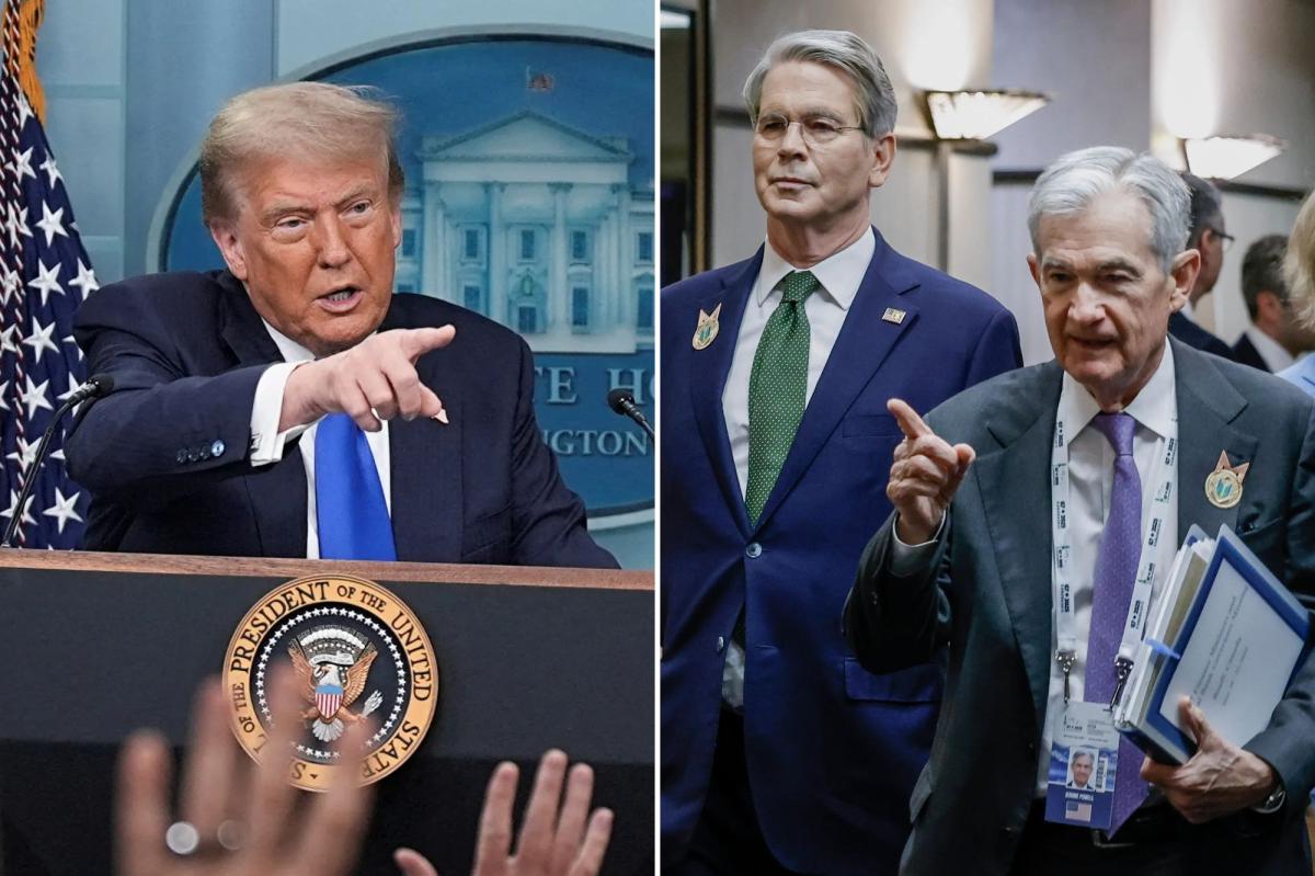 🚨 BREAKING : "Trump conferma: non licenzierà Powell, Bessent: 'Non abbiamo fretta con la Fed'"